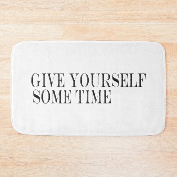 Item preview, Give Yourself Some Time #White designed and sold by SalaheddineB.