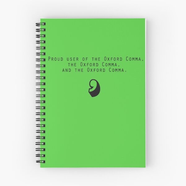 Item preview, Oxford Comma designed and sold by thelittleforest.