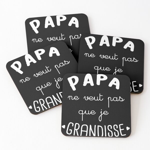 Item preview, Dad doesn't want me to grow up gift idea designed and sold by Catcrea.