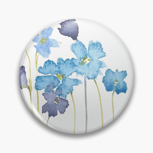 Item preview, Little blue flowers designed and sold by jayne gaze.