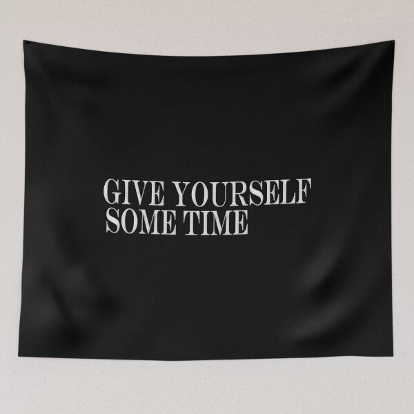 Item preview, Give Yourself Some Time #Black designed and sold by SalaheddineB.