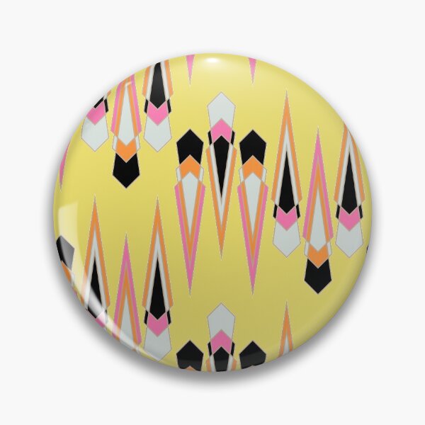 Item preview, Geometric Cones - Yellow designed and sold by BumbleChynxBee.