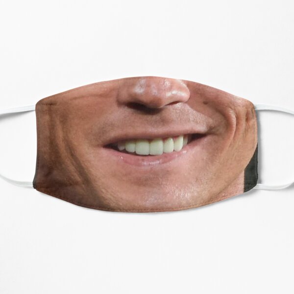 Cristiano Ronaldo Smile Flat Mask