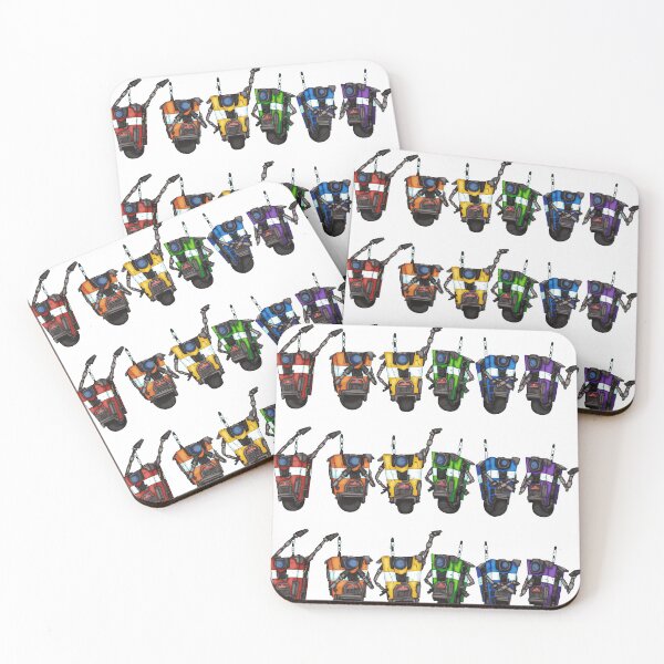 Item preview, Borderlands Claptrap Rainbow - Horizontal designed and sold by CaptainShivers.