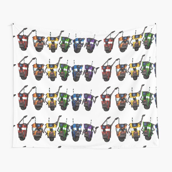 Item preview, Borderlands Claptrap Rainbow - Horizontal designed and sold by CaptainShivers.