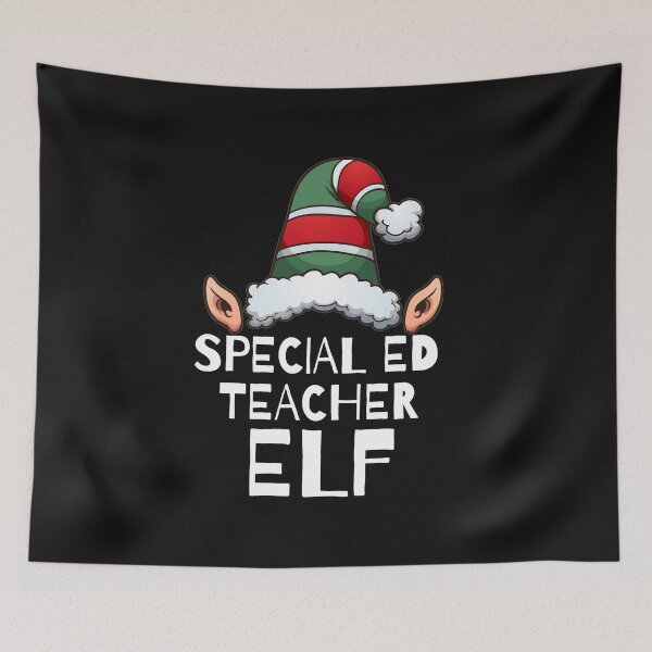 Item preview, Special ED teacher Elf Christmas Holidays Xmas Elves designed and sold by losttribe.