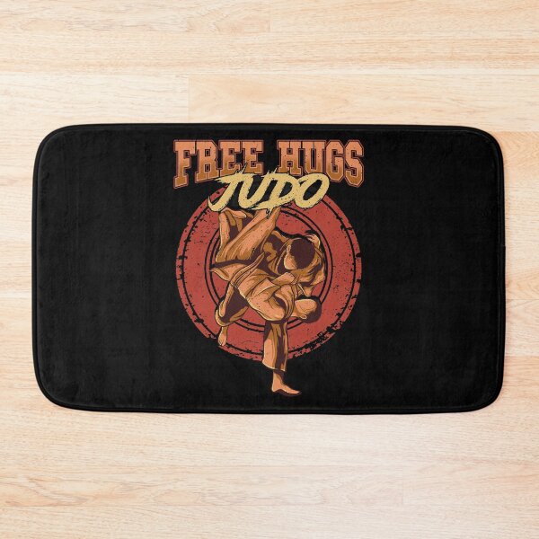 Item preview, Free Judo Hugs Funny MMA Mixed Martial Arts Pun designed and sold by perfectpresents.