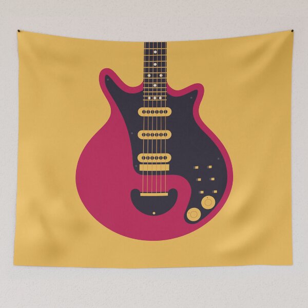 Item preview, Glam Rock 70s Electric Guitar - Gold designed and sold by VoodooCircus.