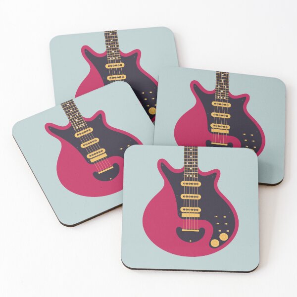 Item preview, Glam Rock 70s Electric Guitar - Slate designed and sold by VoodooCircus.