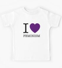 I LOVE FEMINISM Kids Tee