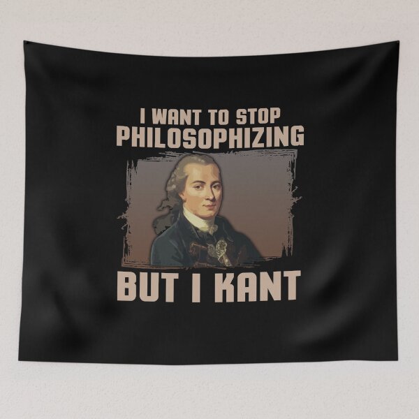 Item preview, But I Kant stop philosophizing designed and sold by redshirtz.