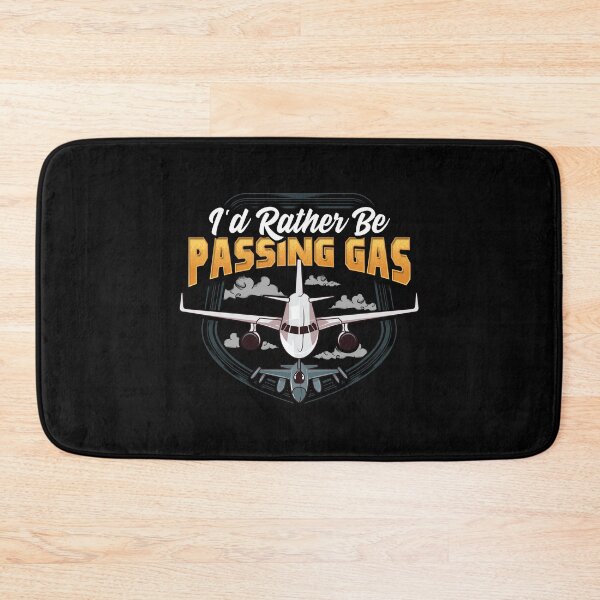 Item preview, Funny I'd Rather Be Passing Gas Airplane Pilot Pun designed and sold by perfectpresents.