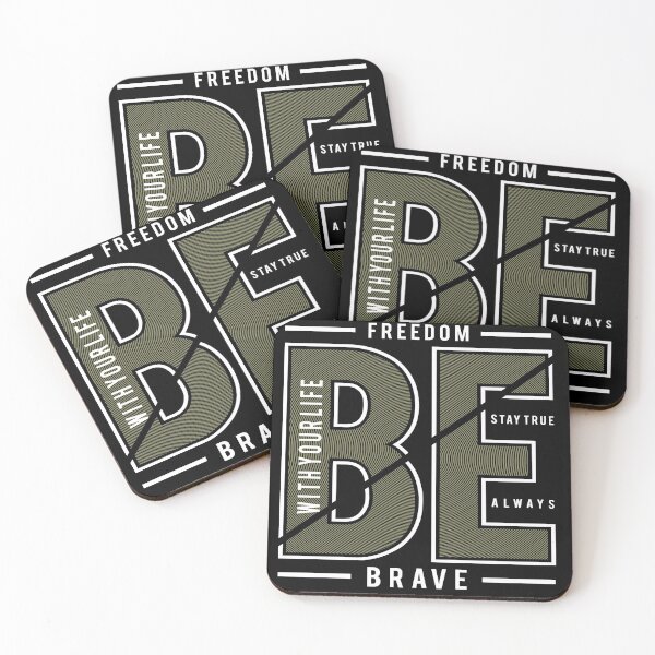 Item preview, be brave with your life designed and sold by diab diab.