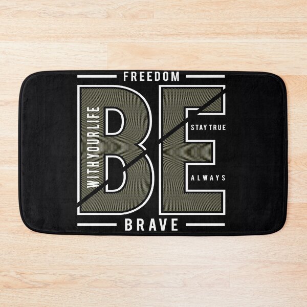Item preview, be brave with your life designed and sold by diab diab.