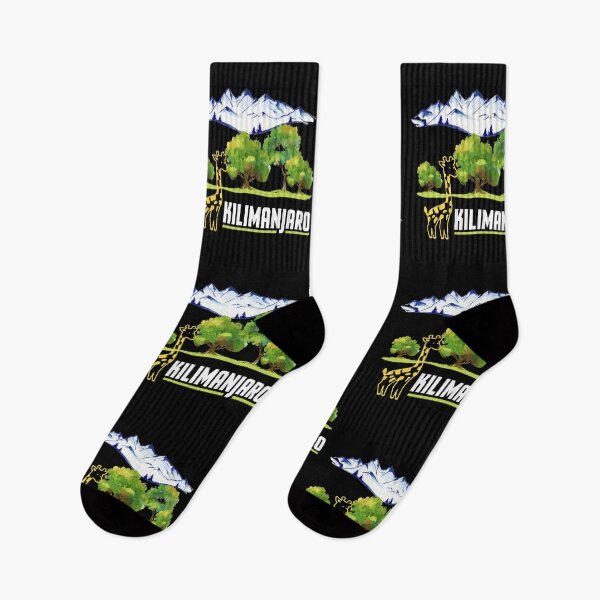Item preview, Mount Kilimanjaro with Giraffe designed and sold by redshirtz.