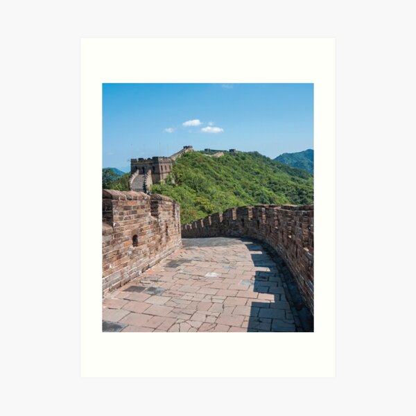 Great Wall of China Travel Photo Art Print