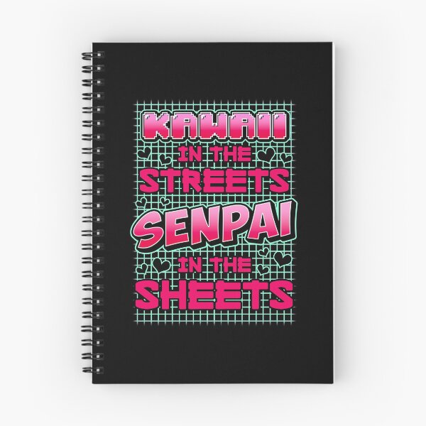 Item preview, Kawaii In The Streets Senpai In The Sheets Anime designed and sold by perfectpresents.