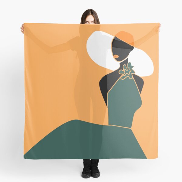 Midnight Citrus - Lady No 02 Scarf