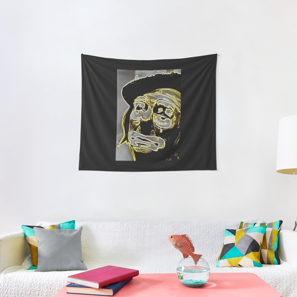 TEARS OF A CLOWN Tapestry