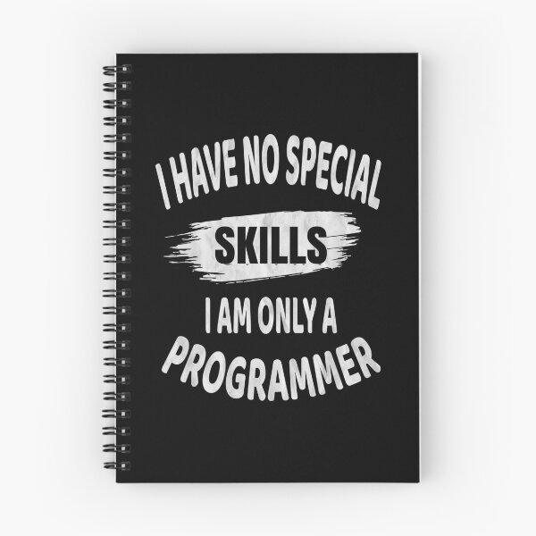 Item preview, I Have No Special Skills I Am Only A Programmer Funny Coding design designed and sold by Grabitees.