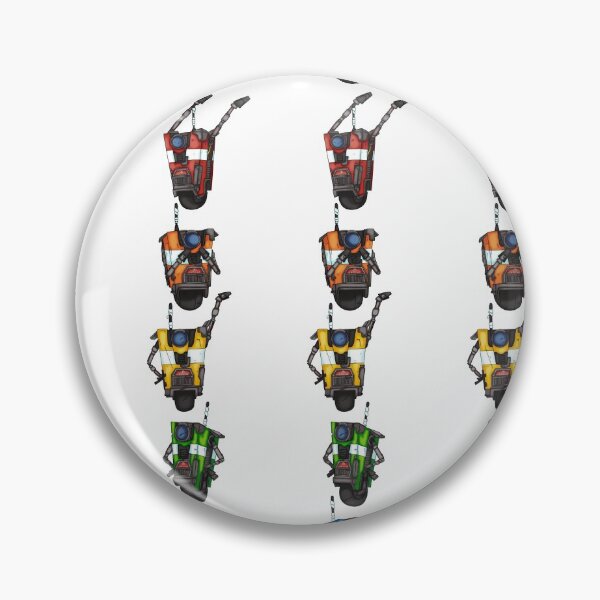 Item preview, Borderlands Claptrap Rainbow - Vertical designed and sold by CaptainShivers.