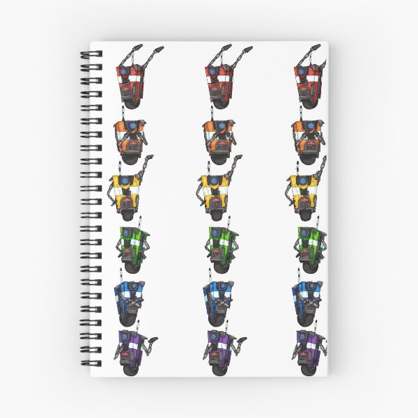 Item preview, Borderlands Claptrap Rainbow - Vertical designed and sold by CaptainShivers.