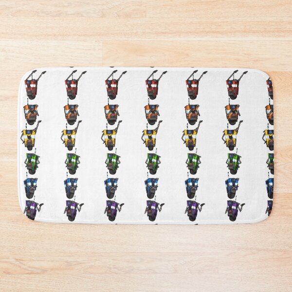 Item preview, Borderlands Claptrap Rainbow - Vertical designed and sold by CaptainShivers.