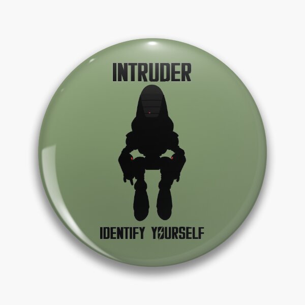 Item preview, Protectron - Intruder Identify Yourself designed and sold by Darkwaters Designs.