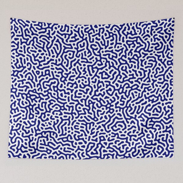 Artikelvorschau, Turing Muster Blau entworfen und verkauft von Myowander.