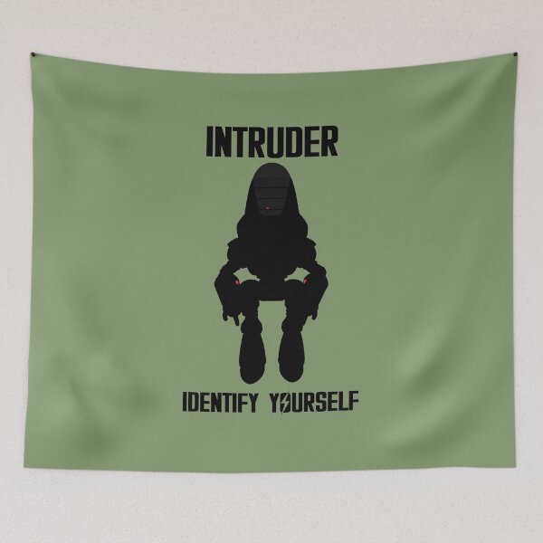 Item preview, Protectron - Intruder Identify Yourself designed and sold by Darkwaters Designs.
