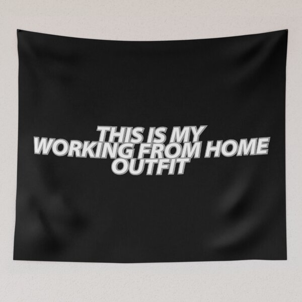 Item preview, This Is My Working From Home Outfit #Black designed and sold by SalaheddineB.