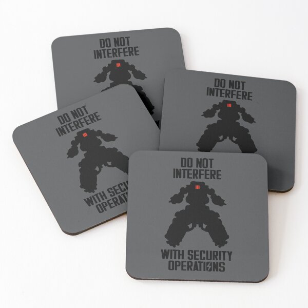 Item preview, Sentry Bot - Do Not Interfere With Security Operations designed and sold by Darkwaters Designs.