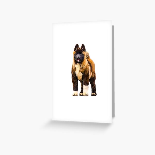 Item preview, Akita Puppy Dog Akita Inu Love designed and sold by ElegantCat.