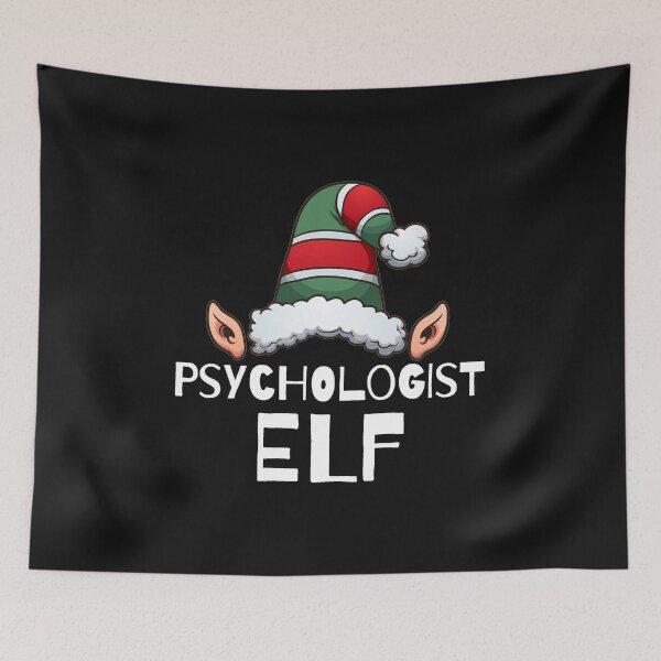 Item preview, Psychologist Elf Christmas Holidays Xmas Elves designed and sold by losttribe.