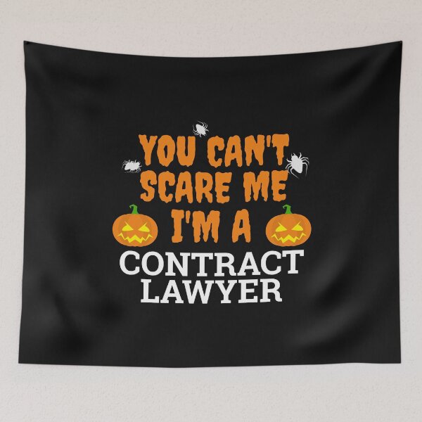 Item preview, Can't scare me  I'm a contract lawyer Halloween designed and sold by losttribe.