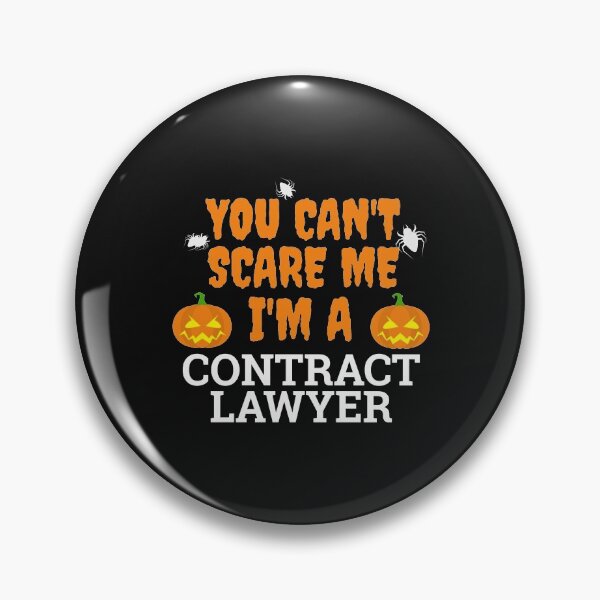 Item preview, Can't scare me  I'm a contract lawyer Halloween designed and sold by losttribe.