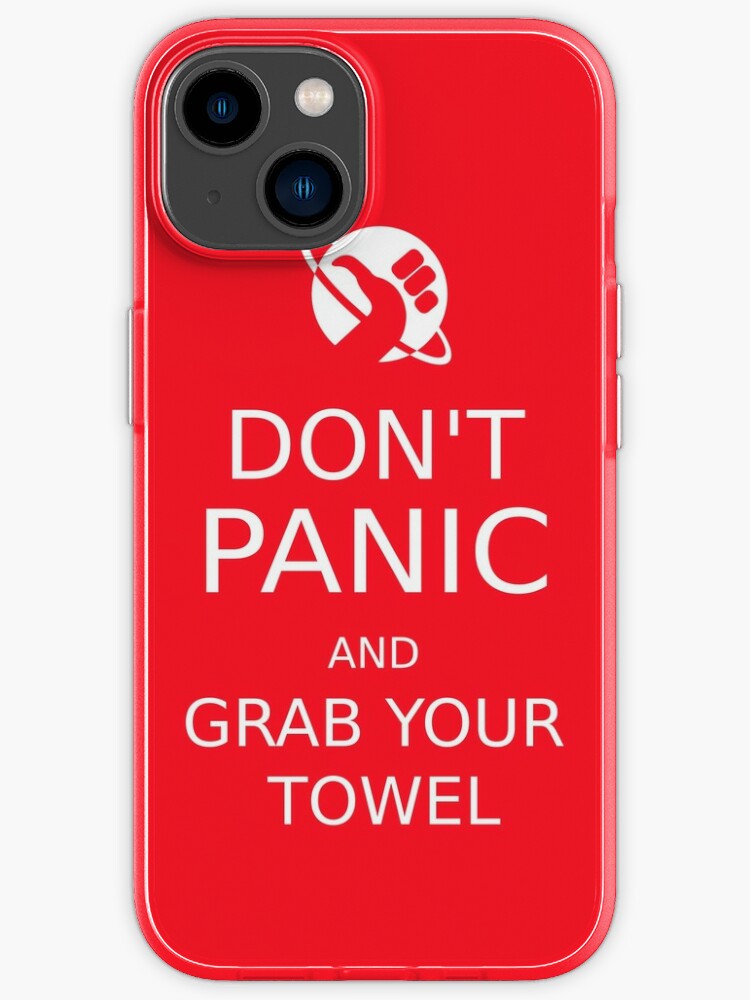 Don't Panic- HHGG | iPhone Case