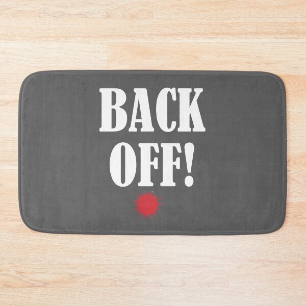 Item preview, Back Off! Stay Safe! Quarantine designed and sold by Palash Jain.