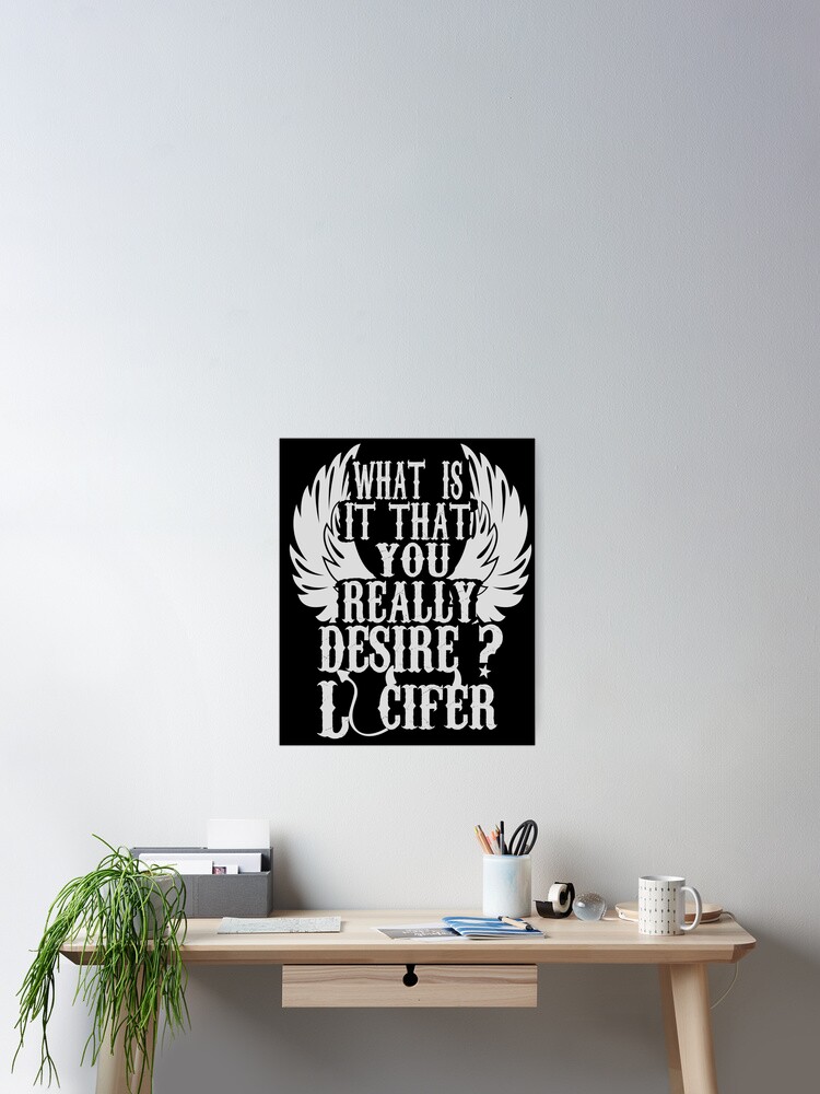 Satanic T-Shirt What You Really Desire Lucifer Satan Devil Satanic T-Shirt What You Really Desire Lucifer Satan Devil