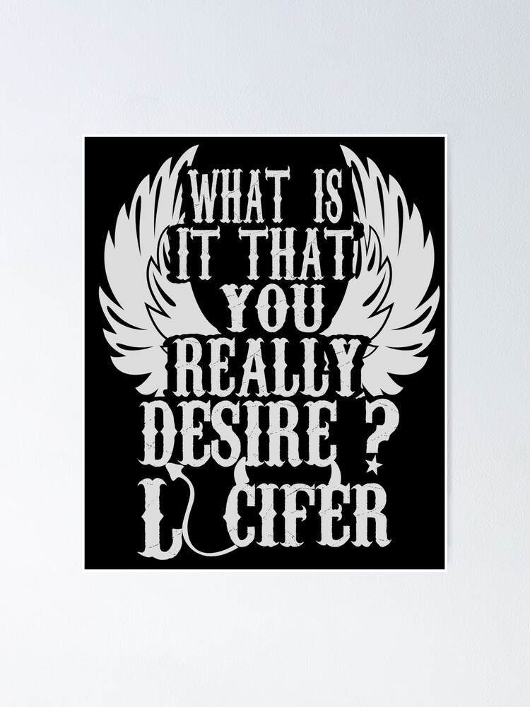 Satanic T-Shirt What You Really Desire Lucifer Satan Devil Satanic T-Shirt What You Really Desire Lucifer Satan Devil