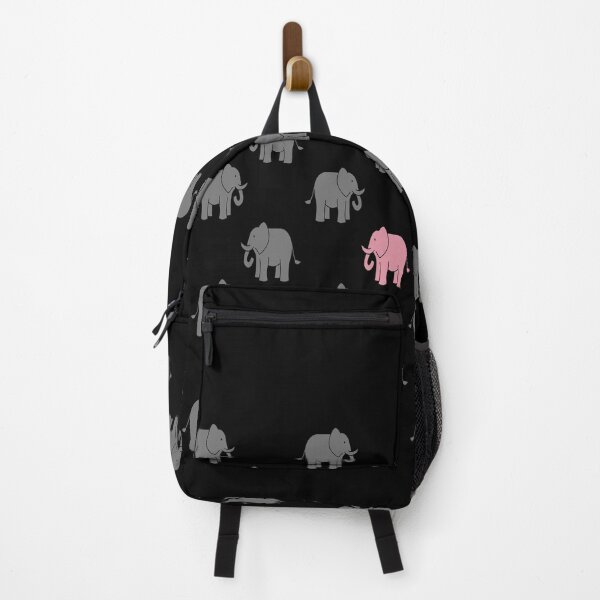 Item preview, SPOT THE ODD ELEPHANT (BLACK) designed and sold by ODD-ONE.