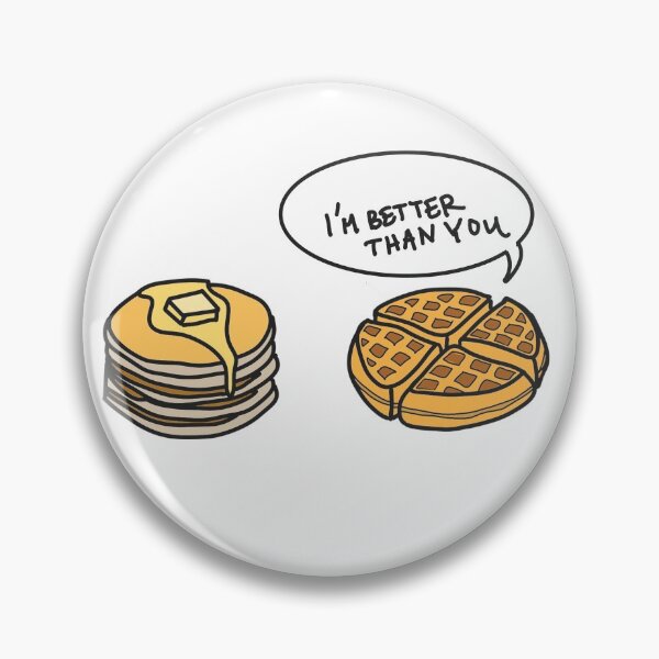 Item preview, Pancakes vs. Waffles Spar designed and sold by zoliza.
