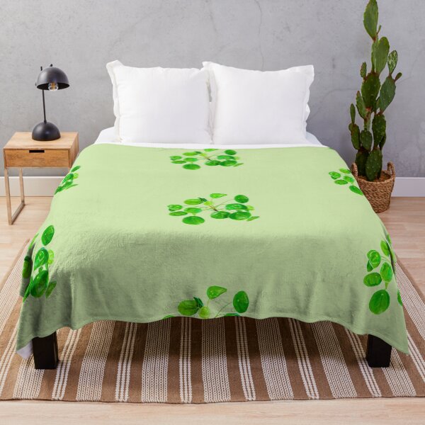 Item preview, Pilea peperomioides, more commonly known as Chinese money plant, pancake plant, UFO plant, lefse plant, missionary plant,' "Bender Plant"'or mirror grass designed and sold by HTPOP.
