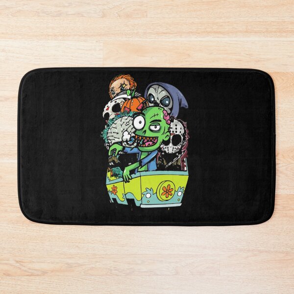 Item preview, Satanic Bus Halloween Monsters Satan Lucifer Devil Scary Skull designed and sold by TopTeeShop.