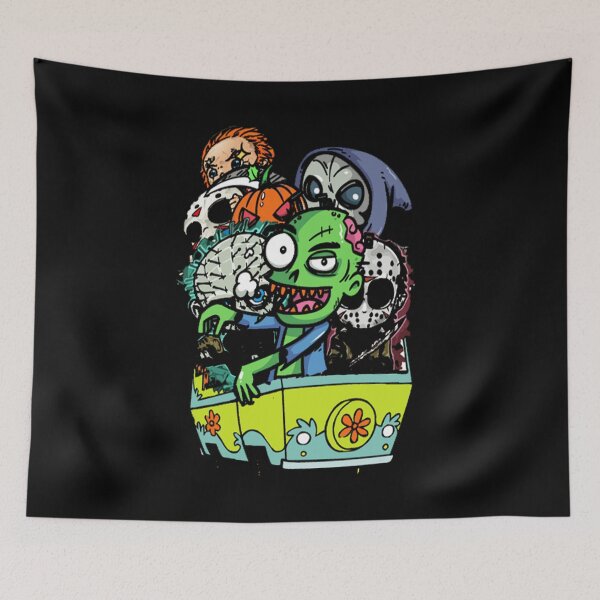 Item preview, Satanic Bus Halloween Monsters Satan Lucifer Devil Scary Skull designed and sold by TopTeeShop.