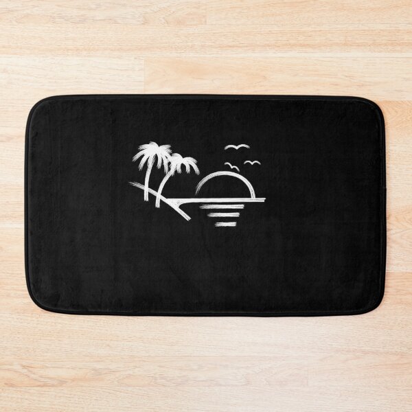 Item preview, Summer beach sunset by the sea with palm trees 2 designed and sold by BLucknerDesign.