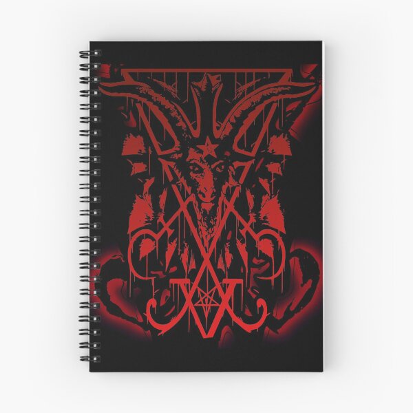Aperçu de l'œuvre Baphomet satanique Black Phillip Chèvre Symbole de Satan Lucifer Diable créée et vendue par TopTeeShop.