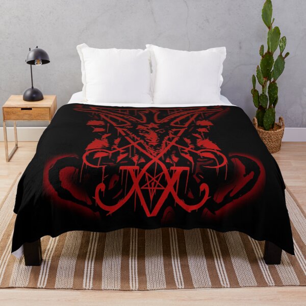 Item preview, Satanic Baphomet Black Phillip Goat Satan Symbol Lucifer Devil designed and sold by TopTeeShop.