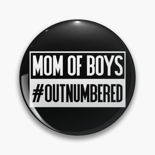Item preview, Mom Of Boys #Outnumbered Boy Mom Best Mother Gift Gear designed and sold by DynamicDesign.