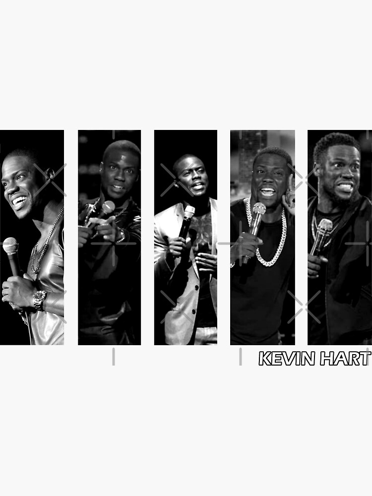 kevin hart black and white nikes